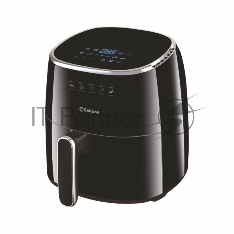 Аэрогриль Sakura SA-7684BK 5л сенс.управление таймер