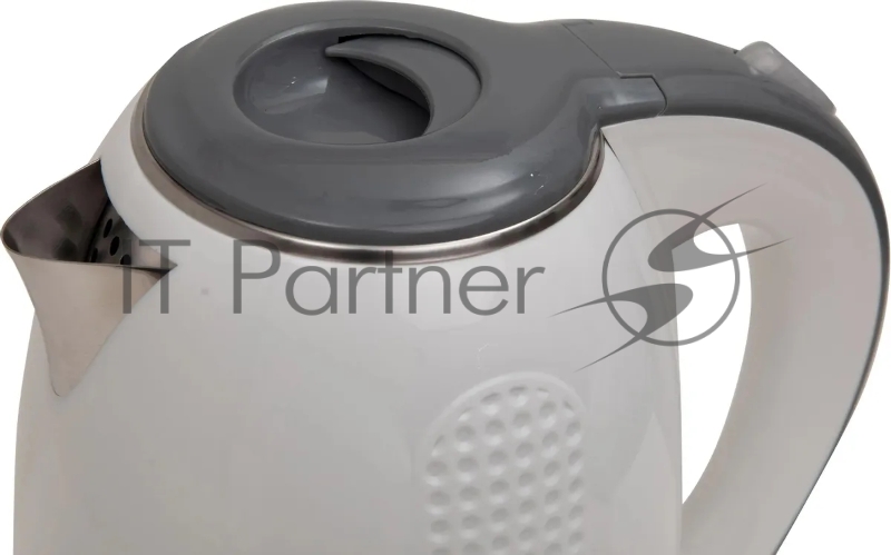 Чайник электрический OASIS K-6SPW белый+серый 1,7л. 2200Вт