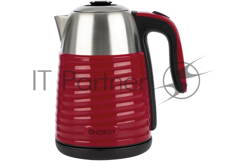 Чайник электрический ENERGY E-253 (1,7 л, диск), стальной