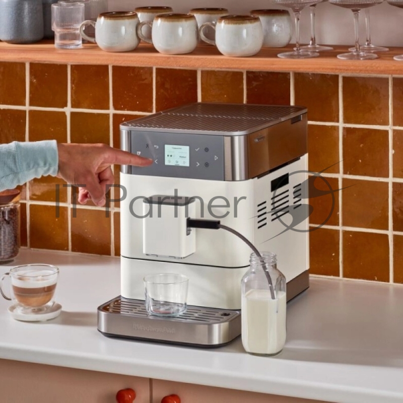 Автоматическая кофемашина KitchenAid Artisan, кремовый