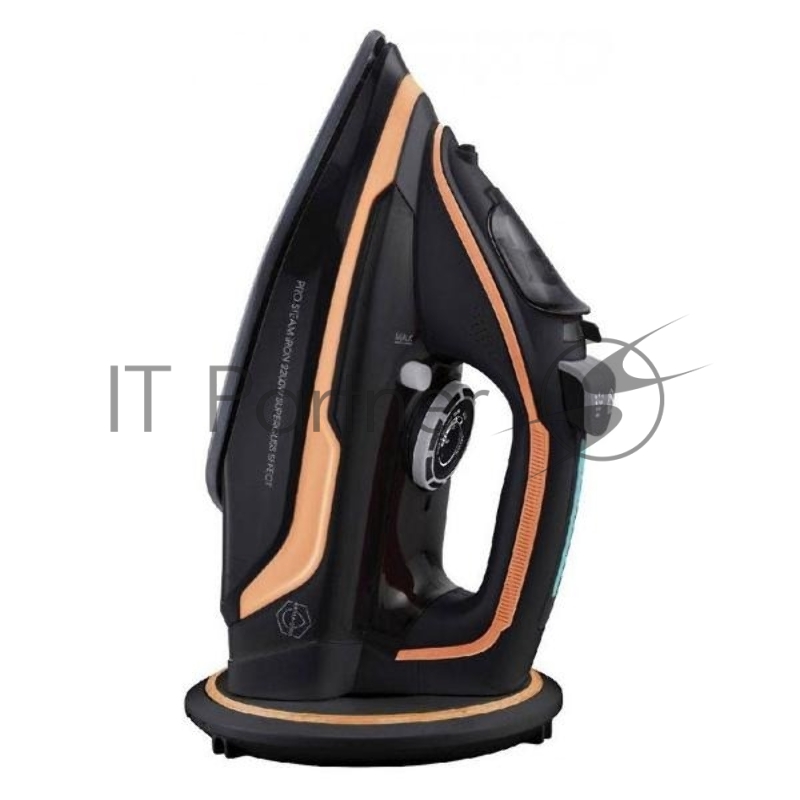 Утюг KELLI KL-1645 черный/коричневый