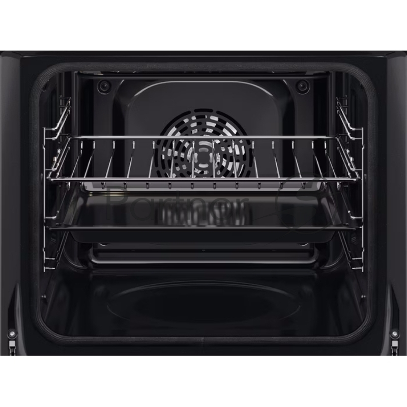 Встраиваемый духовой шкаф Electrolux COF6P76BX, Электрический духовой шкаф с конвекцией, объем 65 л, утапливаемые переключатели, 9 режимов, автопрограммы, очистка пиролитическая, 3 стекла в дверце, направляющие проволочные + телескопические (1 уровен