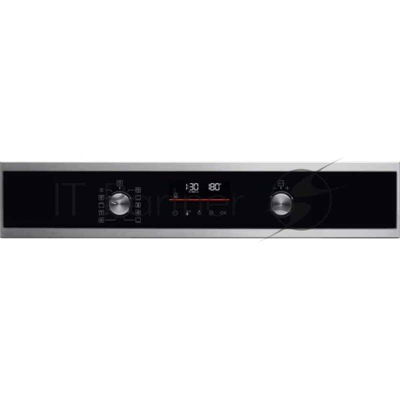 Встраиваемый духовой шкаф Electrolux COF6P76BX, Электрический духовой шкаф с конвекцией, объем 65 л, утапливаемые переключатели, 9 режимов, автопрограммы, очистка пиролитическая, 3 стекла в дверце, направляющие проволочные + телескопические (1 уровен