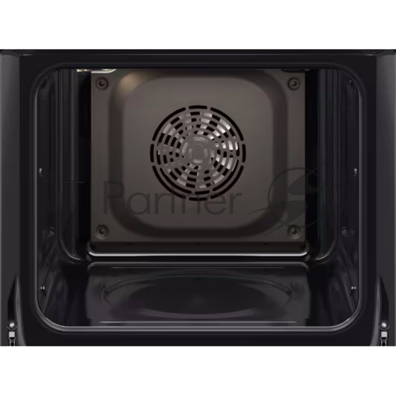 Встраиваемый духовой шкаф Electrolux EOF5H50BZ, Электрический духовой шкаф с конвекцией, приготовление на пару, объем 65 л, 8 режимов, очистка каталитическая, 2 стекла в дверце, направляющие проволочные, черный цвет