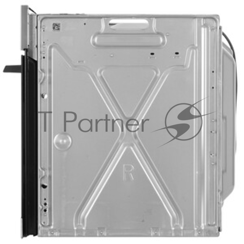 Встраиваемый духовой шкаф Electrolux EOF5H50BX, Электрический духовой шкаф с конвекцией, приготовление на пару, объем 65 л, 8 режимов, очистка каталитическая, 2 стекла в дверце, направляющие проволочные, нержавеющая сталь