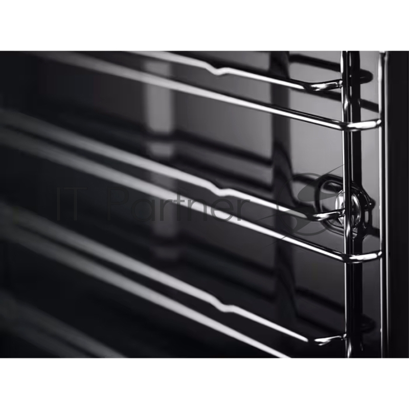 Встраиваемый духовой шкаф Electrolux EOF5H50BX, Электрический духовой шкаф с конвекцией, приготовление на пару, объем 65 л, 8 режимов, очистка каталитическая, 2 стекла в дверце, направляющие проволочные, нержавеющая сталь
