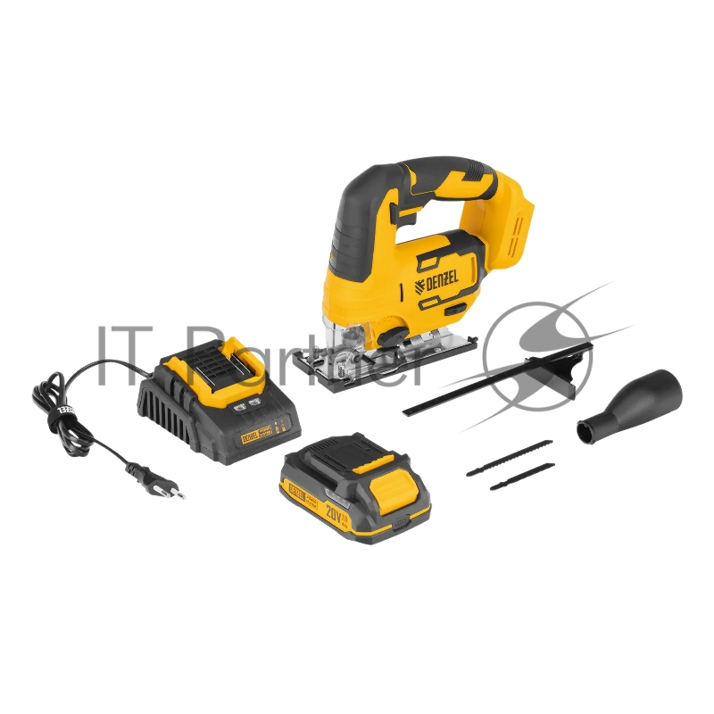 Лобзик аккумуляторный CJH-20-80, Li-Ion, 20 В// Denzel