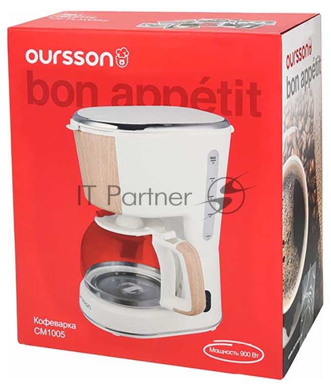 Кофеварка OURSSON CM1005/IV