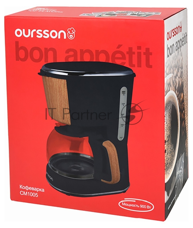Кофеварка OURSSON CM1005/BL