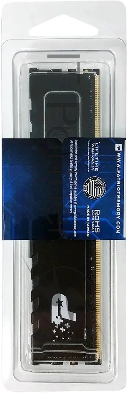 Оперативная память Patriot PSP48G3200H1 DDR4 8GB 3200MHz Signature Premium RTL PC4-25600 CL22 DIMM 288-pin 1.2В single rank с радиатором Ret