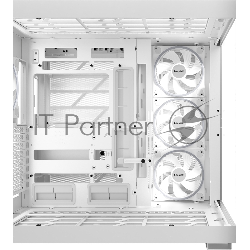 Корпус ПК без блока питания Case be quiet! LIGHT BASE 900 FX, Full-Tower, TG, 4x140mm ARGB, 2xUSB-A 3.2, 1xUSB 3.2 Type-C, XL-ATX, E-ATX, ATX, mATX, mITX White