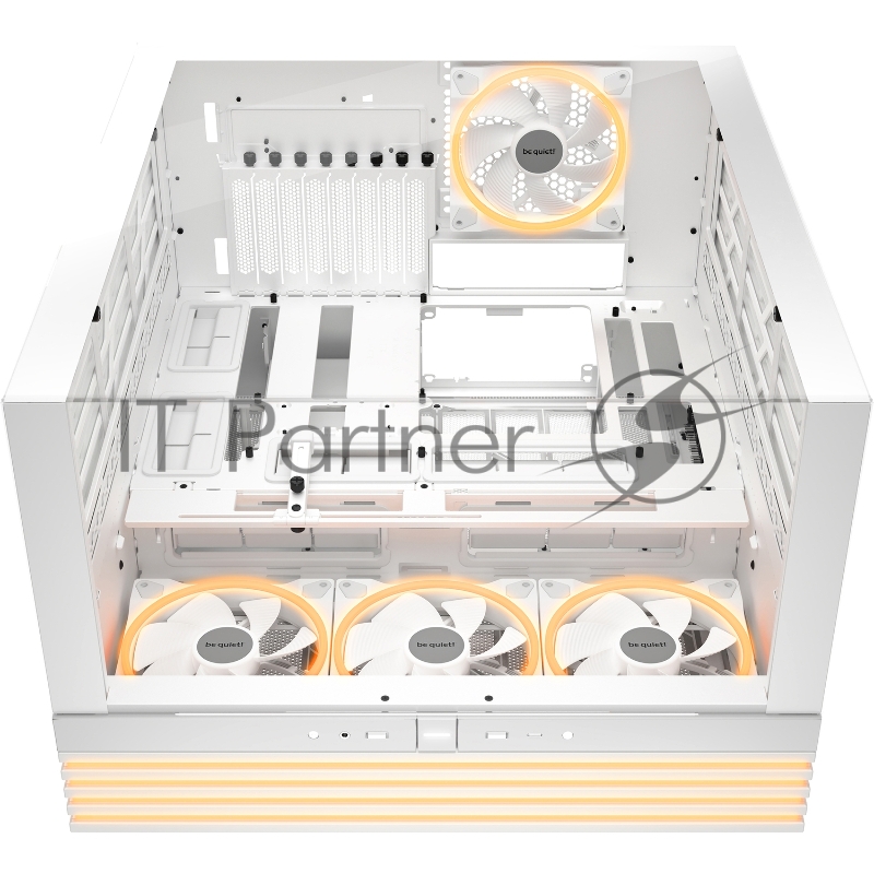 Корпус ПК без блока питания Case be quiet! LIGHT BASE 900 FX, Full-Tower, TG, 4x140mm ARGB, 2xUSB-A 3.2, 1xUSB 3.2 Type-C, XL-ATX, E-ATX, ATX, mATX, mITX White