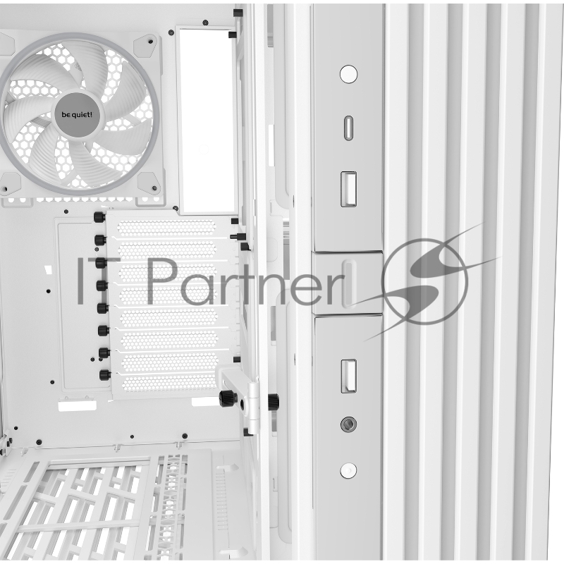 Корпус ПК без блока питания Case be quiet! LIGHT BASE 900 FX, Full-Tower, TG, 4x140mm ARGB, 2xUSB-A 3.2, 1xUSB 3.2 Type-C, XL-ATX, E-ATX, ATX, mATX, mITX White