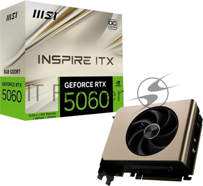 Видеокарта MSI RTX5060 8GB RTX 5060 8G INSPIRE ITX OC