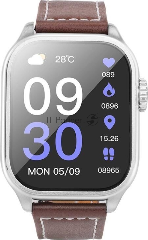 Смарт-часы HOCO (6942007604864) Y17 2.03 Silver