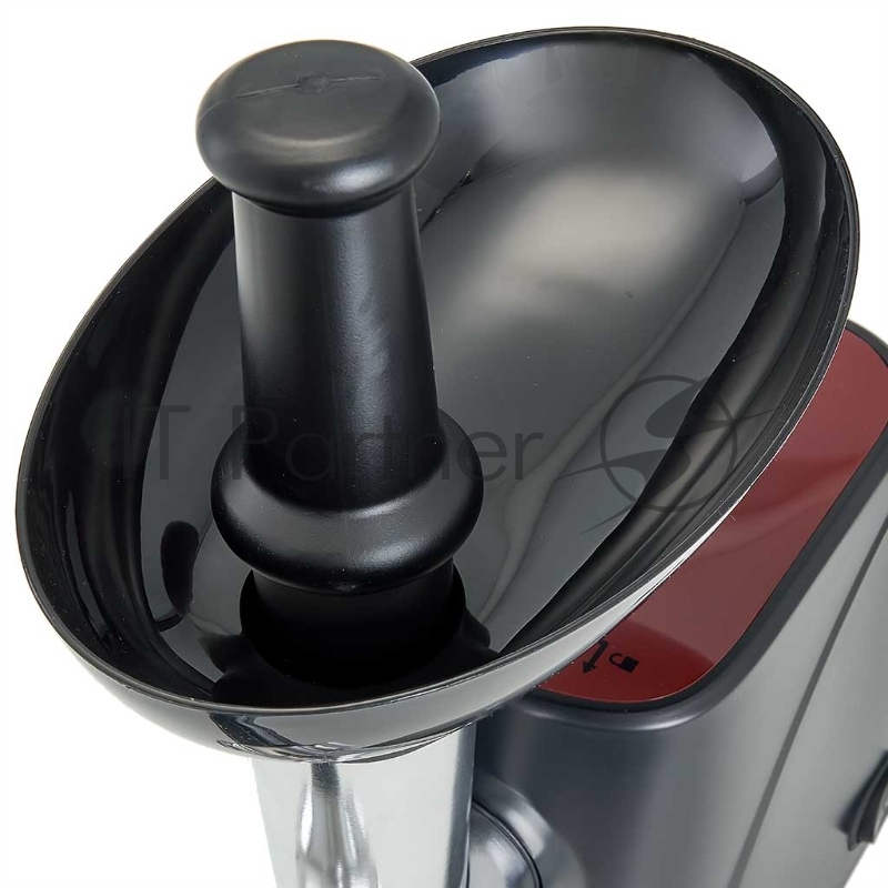 Мясорубка DELTA DL-6106M черный с красным