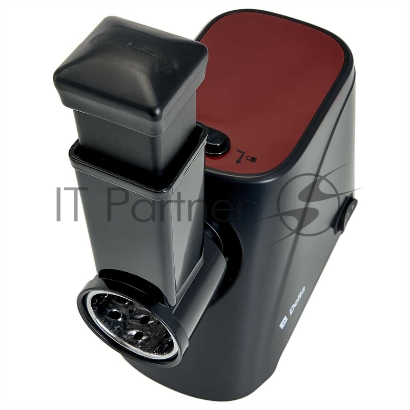 Мясорубка DELTA DL-6106M черный с красным