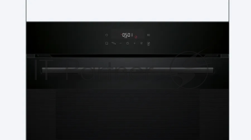 Электрический духовой шкаф Bosch HJG852YB0T Serie 6, 60 см, 66 л, черный,сенсорное управление, 8 режимов+AutoPilot 30(30 автоматических программ), LCD-дисплей, галогенное освещение, самоочистка EcoClean,Soft Open and Soft Close door,телескопические н
