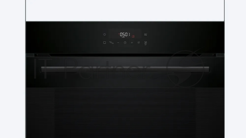 Электрический духовой шкаф Bosch HJG852YB0T Serie 6, 60 см, 66 л, черный,сенсорное управление, 8 режимов+AutoPilot 30(30 автоматических программ), LCD-дисплей, галогенное освещение, самоочистка EcoClean,Soft Open and Soft Close door,телескопические н