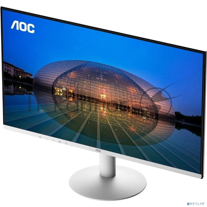 Монитор 23.8 AOC 24B30H3/BW White (IPS, 1920x1080, 120Hz, 1 ms, 178°/178°, 300 cd/m, 1500:1, +HDMI 1.4 (AC ext))