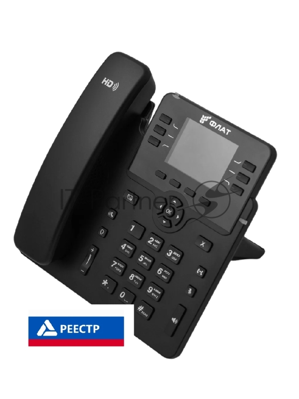 Телефон IP Флат Flat-Phone-B6/RU