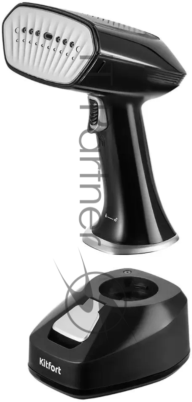 Отпариватель ручной Kitfort КТ-9207 1700Вт черный/серебристый