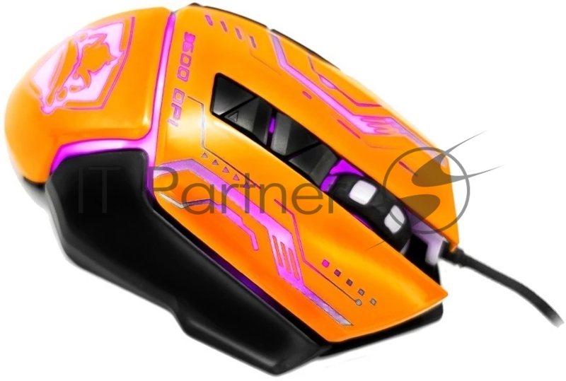 Мышь RITMIX ROM-363 оранжевый