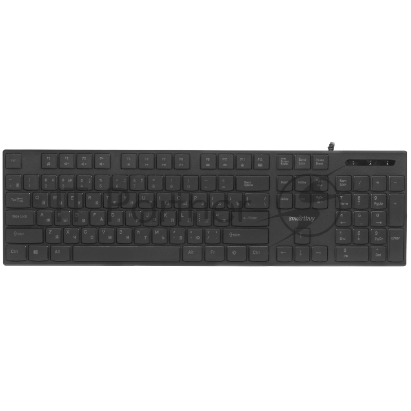 Клавиатура проводная мультимедийная SMARTBUY (SBK-240U-K) ONE 240 USB черный