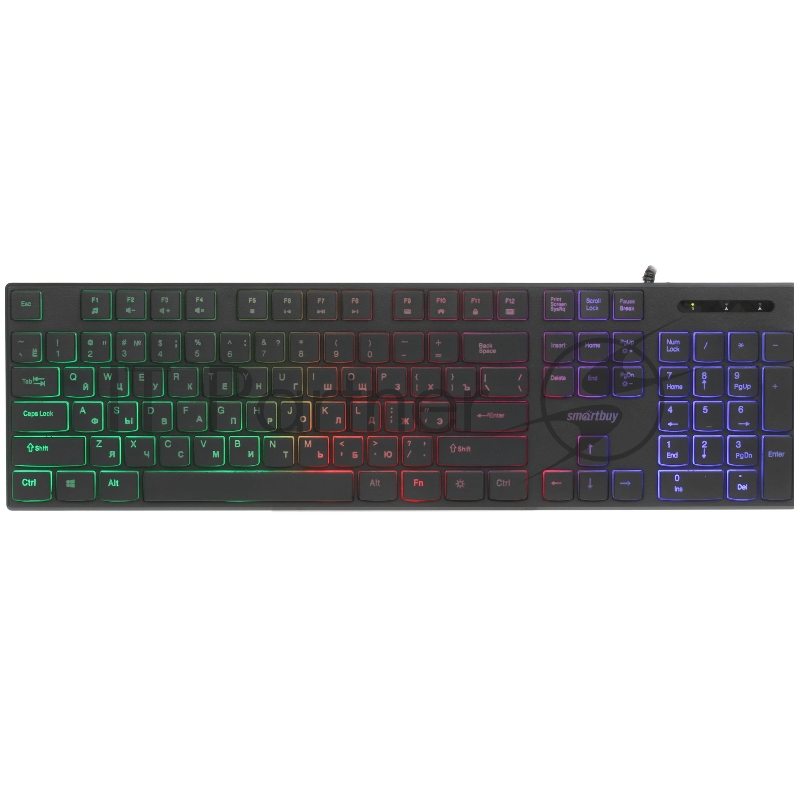 Клавиатура проводная мультимедийная SMARTBUY (SBK-240U-K) ONE 240 USB черный