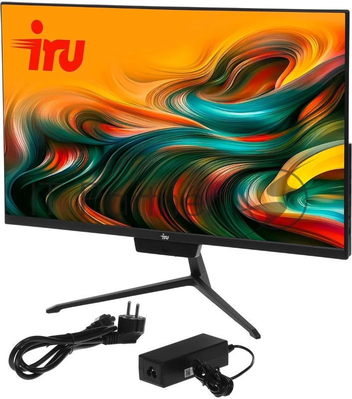 Моноблок IRU P233 23.8 Full HD i3 1220P (3.3) 16Gb SSD512Gb CR без ОС GbitEth WiFi BT 90W Cam черный 1920x1080