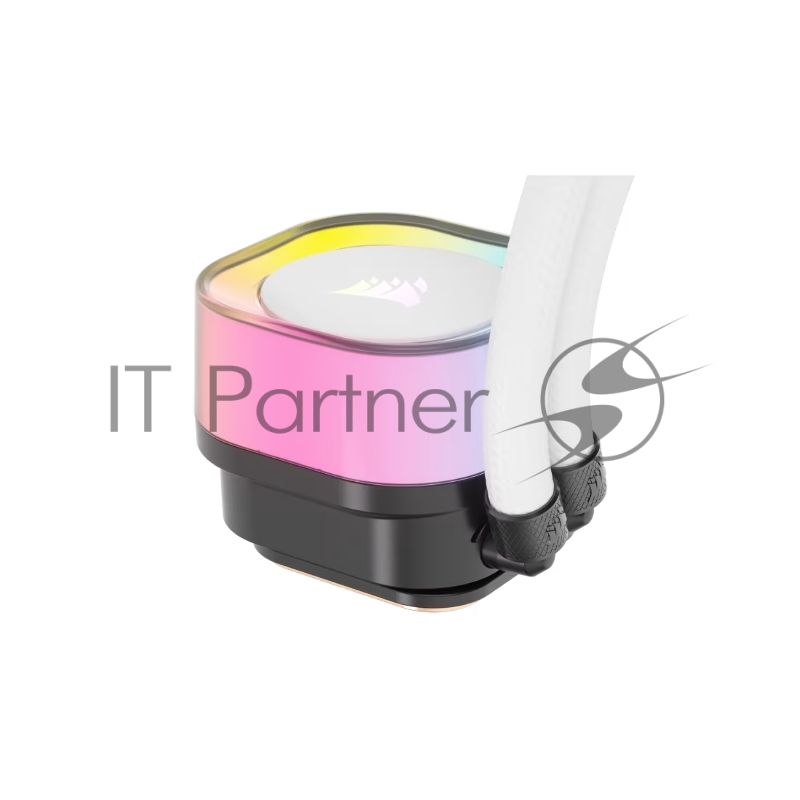 Система жидкостного охлаждения Corsair iCUE LINK H150i RGB (360mm, White, RGB/ Fans: 3x120mm, 63.1CFM, 37dBA, 2400RPM/Rad thickness 27mm/ S: 1851, 1700, 1200, 115X, AM5, AM4)