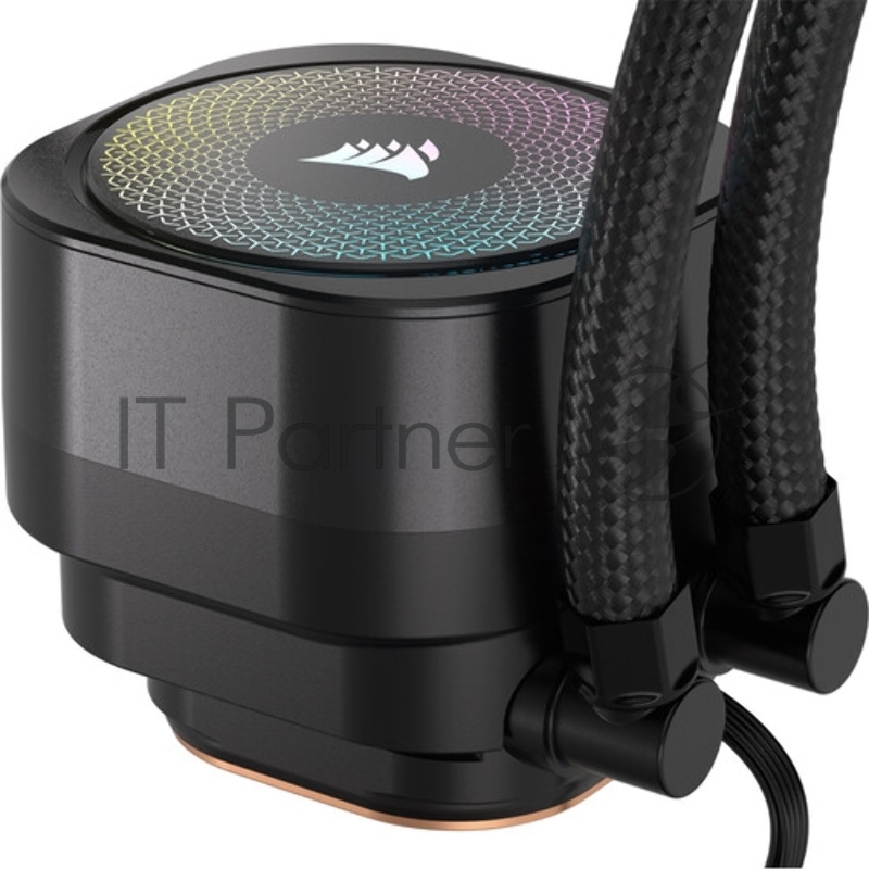Система жидкостного охлаждения Corsair NAUTILUS 360 ARGB (360mm, Black, ARGB/ Fans: 3x120mm, 72.8CFM, 36dBA, 1700RPM/ S: 1851, 1700, AM5, AM4)