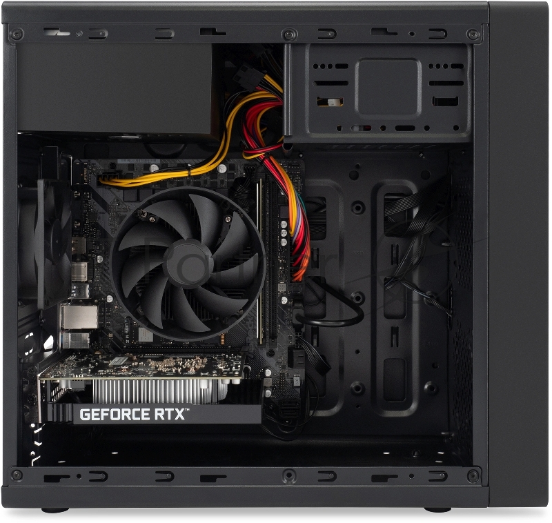 ПК IRU Tactio 310H6SEA MT i5 12400F (2.5) 16Gb SSD512Gb RTX3050 8Gb FreeDOS GbitEth 500W черный (2111269)