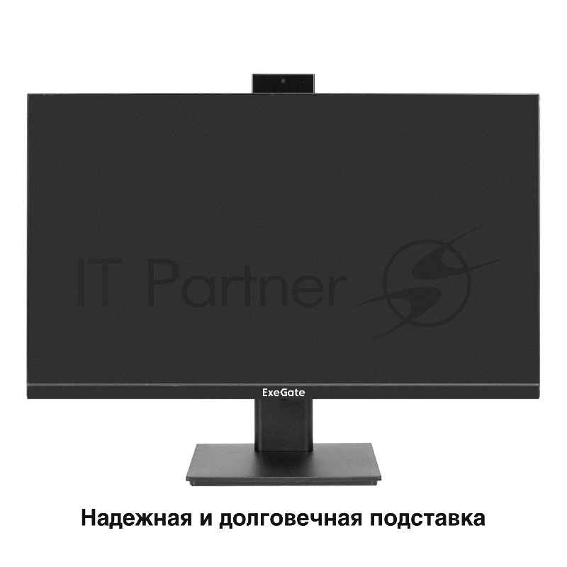 Монитор со встроенной веб-камерой и аудио выходом 27 WQHD ExeGate SuperView EA2700C (IPS LED Grade A+, 2560x1440@75Гц (WQHD), 16:9, 250cd/m2, 1000:1, 178°/178°, 5ms, HDMI2.0, DisplayPort, USB, audio-out, FHD веб-камера 2MP, микрофон, Flicker-free, Fr