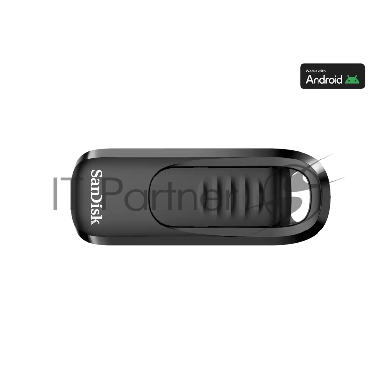 Флеш Диск SanDisk Ultra Slider 128Gb <SDCZ480-128G-G46>, Type-C