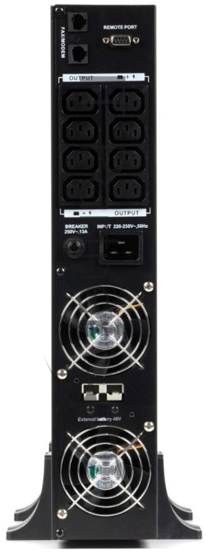 Источник бесперебойного питания ИБП Бастион RAPAN-UPS 2000 RACK+4x9Ah (1400 Вт, Line-interactive, встроенные АКБ 4 шт.x 9Ah){8959}