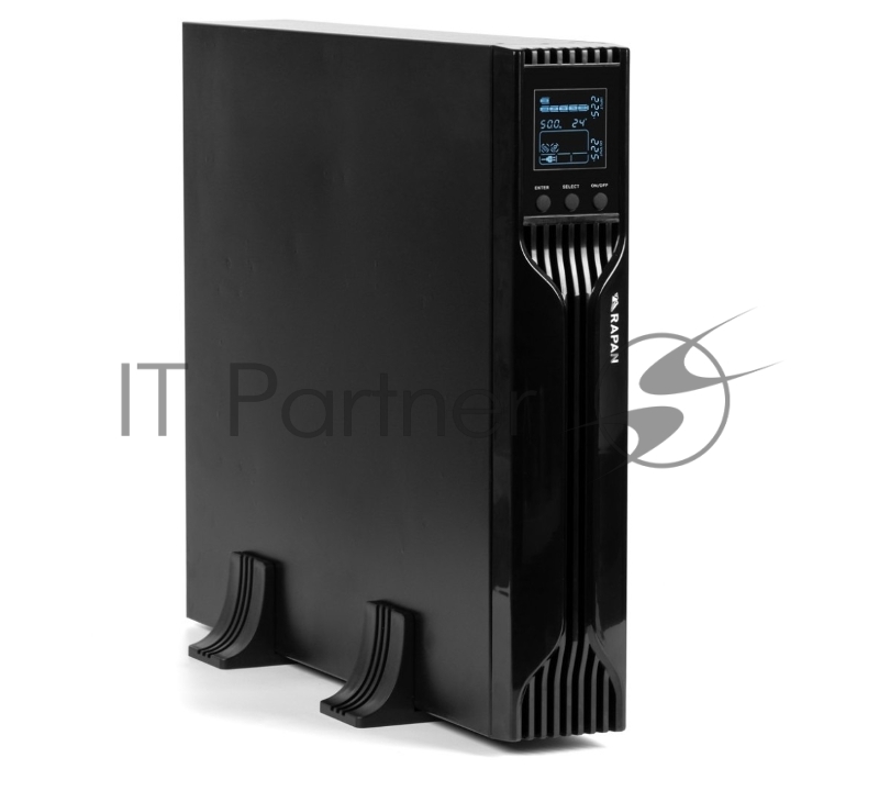 Источник бесперебойного питания ИБП Бастион RAPAN-UPS 3000 RACK+4x9Ah (2100 Вт, Line-interactive, встроенные АКБ 6 шт.x 9Ah) {8960}