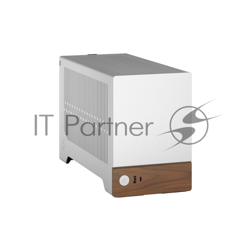 Корпус без блока питания Fractal Design Terra, Mini-Tower, no fans, 1xUSB-A 3.0 + 1xUSB 3.2 Type-C, SFX PSU Support, mITX Silver