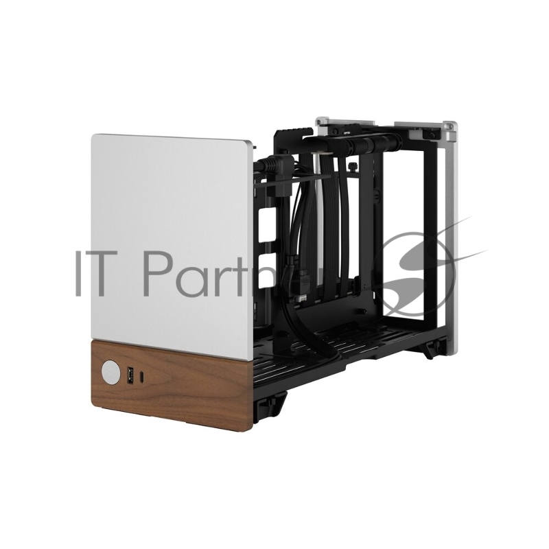 Корпус без блока питания Fractal Design Terra, Mini-Tower, no fans, 1xUSB-A 3.0 + 1xUSB 3.2 Type-C, SFX PSU Support, mITX Silver