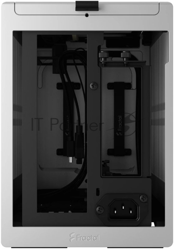 Корпус без блока питания Fractal Design Terra, Mini-Tower, no fans, 1xUSB-A 3.0 + 1xUSB 3.2 Type-C, SFX PSU Support, mITX Silver