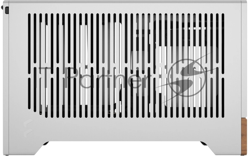 Корпус без блока питания Fractal Design Terra, Mini-Tower, no fans, 1xUSB-A 3.0 + 1xUSB 3.2 Type-C, SFX PSU Support, mITX Silver