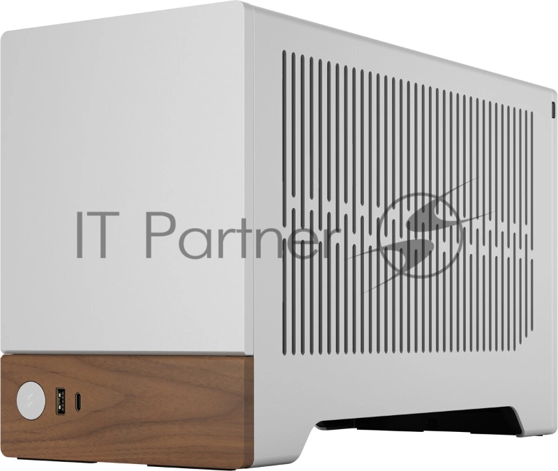 Корпус без блока питания Fractal Design Terra, Mini-Tower, no fans, 1xUSB-A 3.0 + 1xUSB 3.2 Type-C, SFX PSU Support, mITX Silver