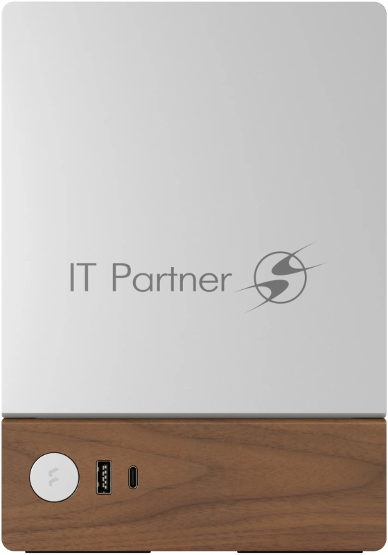 Корпус без блока питания Fractal Design Terra, Mini-Tower, no fans, 1xUSB-A 3.0 + 1xUSB 3.2 Type-C, SFX PSU Support, mITX Silver