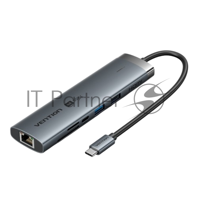 Мультифункциональный хаб Vention USB-C 9 в 1, шт.