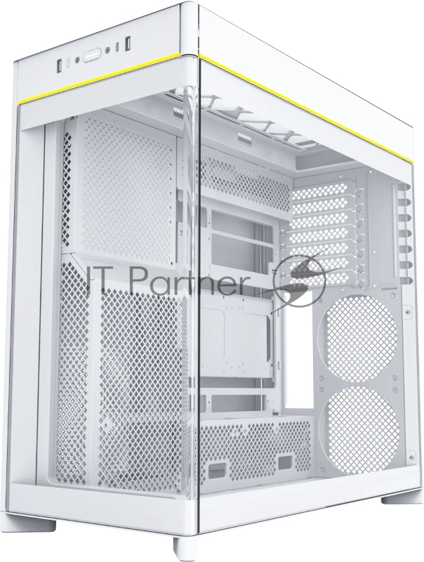 Корпус Montech HS02 белый без БП ATX 4x140mm 2xUSB3.0 audio bott PSU