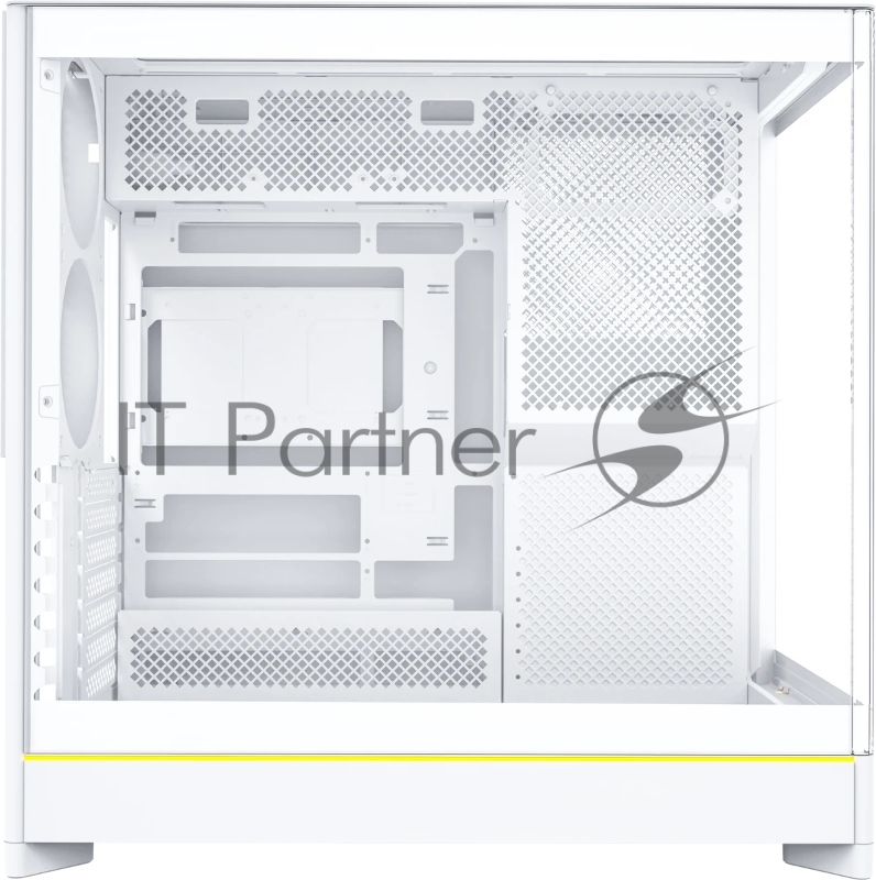 Корпус Montech HS02 белый без БП ATX 4x140mm 2xUSB3.0 audio bott PSU