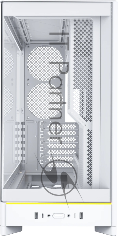 Корпус Montech HS02 белый без БП ATX 4x140mm 2xUSB3.0 audio bott PSU