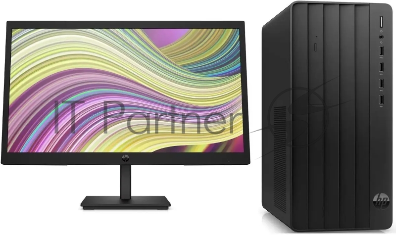 ПК HP 290 G9 MT i3 12100 (3.3) 16Gb SSD512Gb UHDG 730 Windows 11 Pro GbitEth 180W мышь клавиатура черный монитор в комплекте P22v (9M937AT/16GB/W11P)