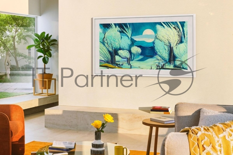 Телевизор QLED Samsung 55 QE55LS03FAUXRU Q серебристый 4K Ultra HD 50Hz DVB-T2 DVB-C DVB-S2 USB WiFi Smart TV