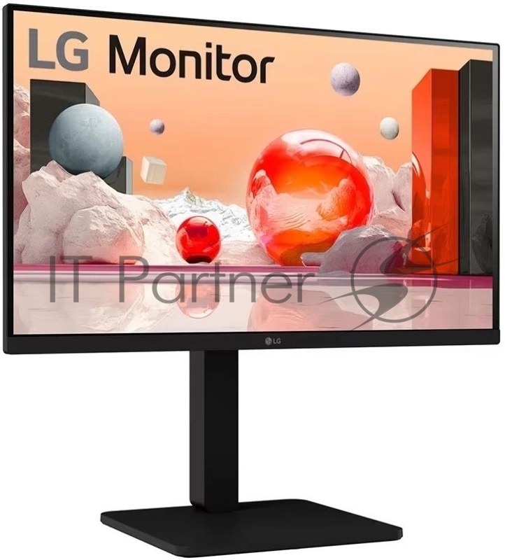 Монитор LG 23.8 24BA550-B черный IPS LED 5ms 16:9 HDMI M/M матовая HAS 1300:1 250cd 178гр/178гр 1920x1080 100Hz VGA DP FHD 6.6кг